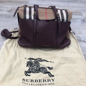 Burberry Mason Diaper Tote